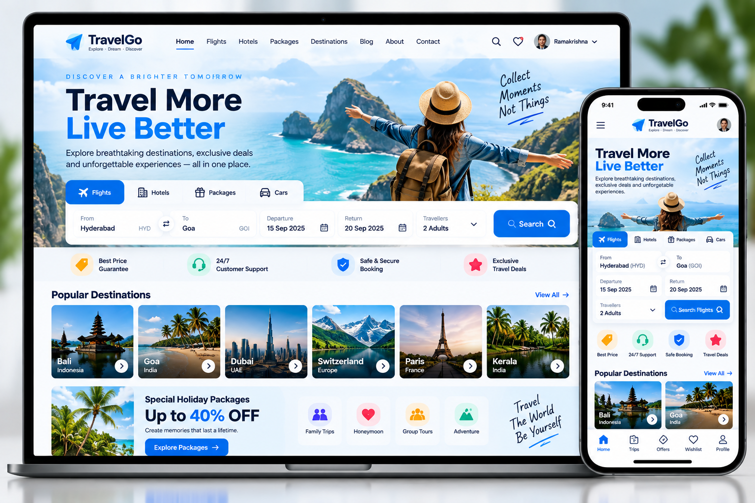 TravelGo demo concept